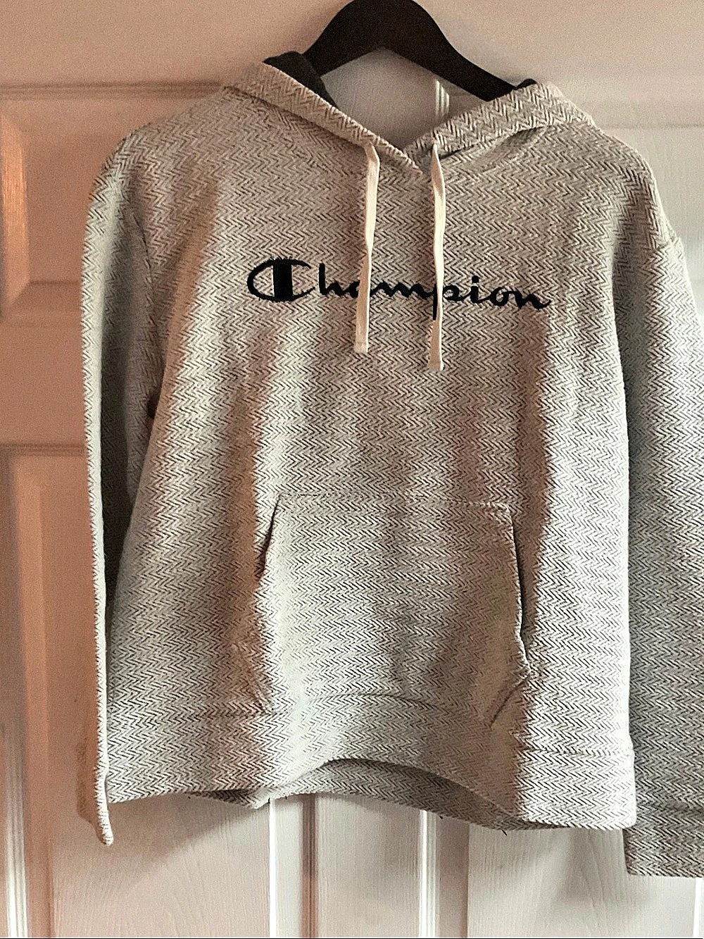 Champion Gray Hoodie Size Medium